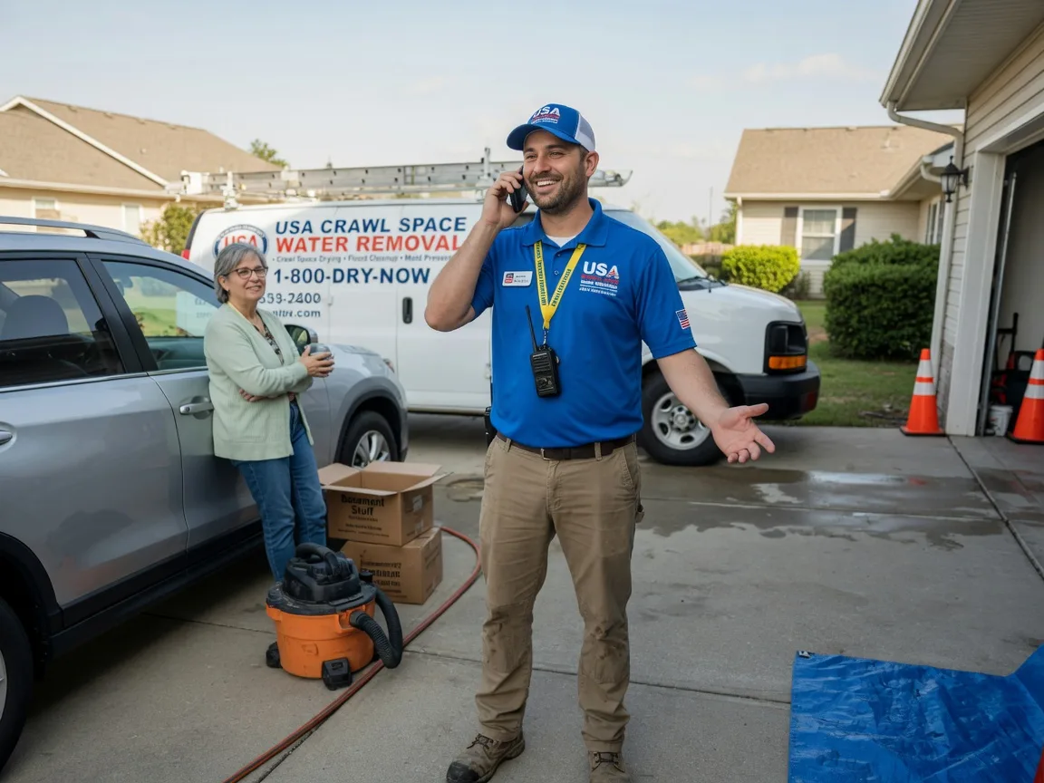 Crawl Space Water Removal French Camp, CA FAQs